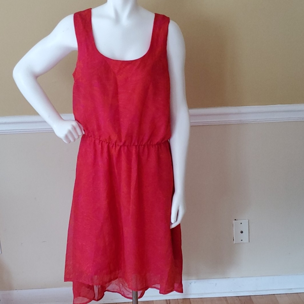 Multi color midi dress